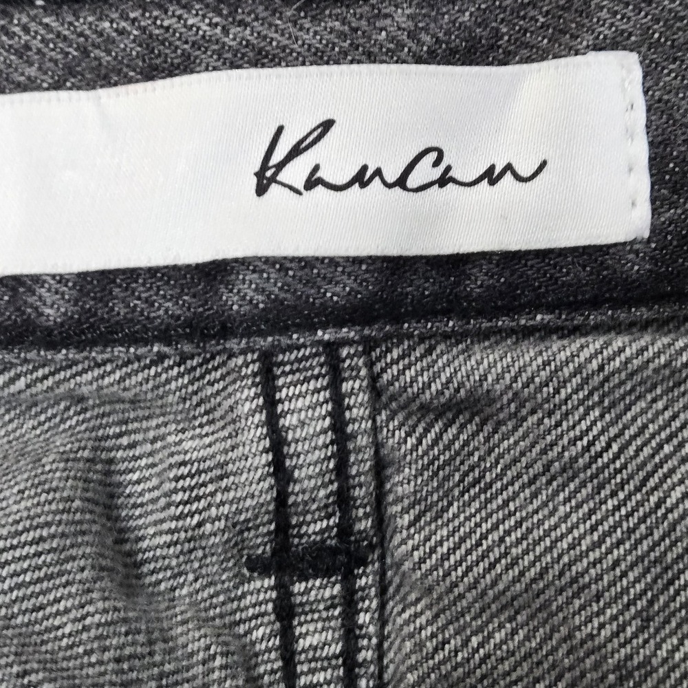 Kancan Women Jeans‎ 7/27 Gray Denim Estilo VC1048 Grunge 26" Inseam NWT - Picture 3 of 16